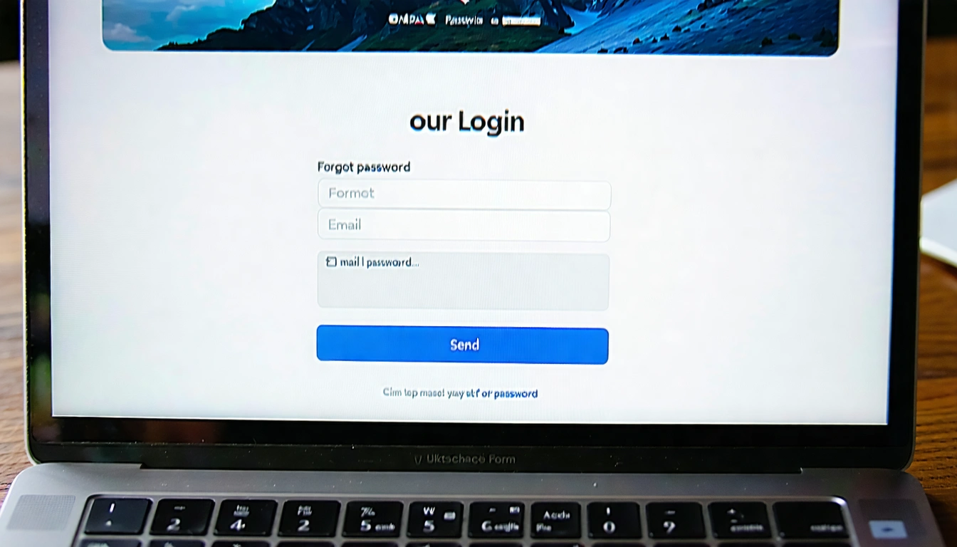 Stranica za reset lozinke moli korisnika da unese adresu elektronske poste kako bi dobio verifikacioni token i postavio novu sifru za svoj nalog